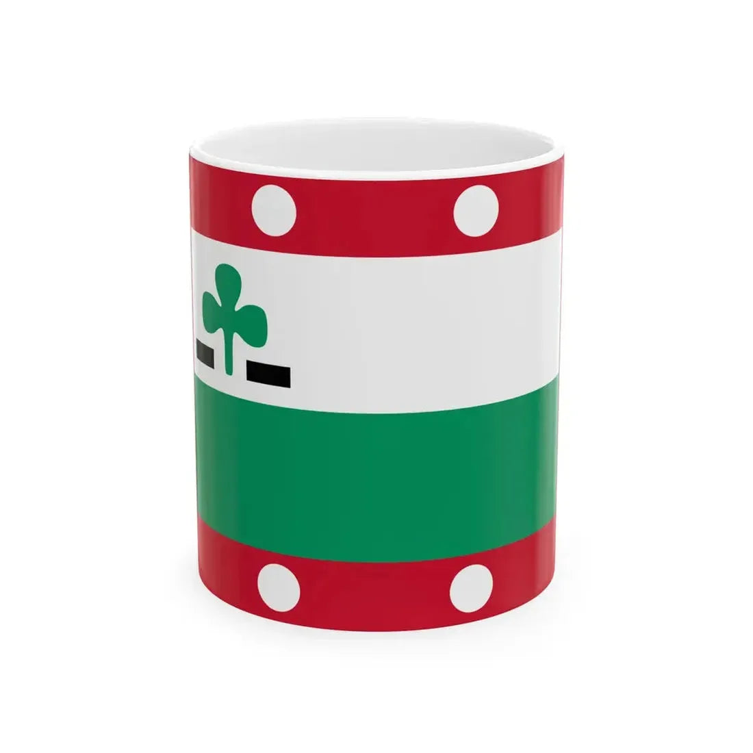 Flag of Meppel (Netherlands) White Coffee Mug 11oz - Go Mug Yourself