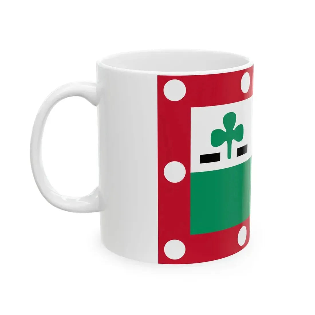 Flag of Meppel (Netherlands) White Coffee Mug - Go Mug Yourself
