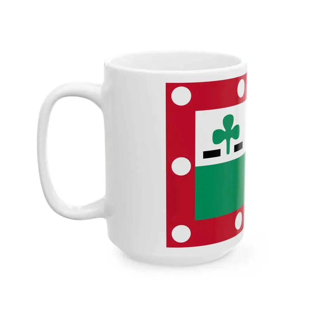 Flag of Meppel (Netherlands) White Coffee Mug - Go Mug Yourself
