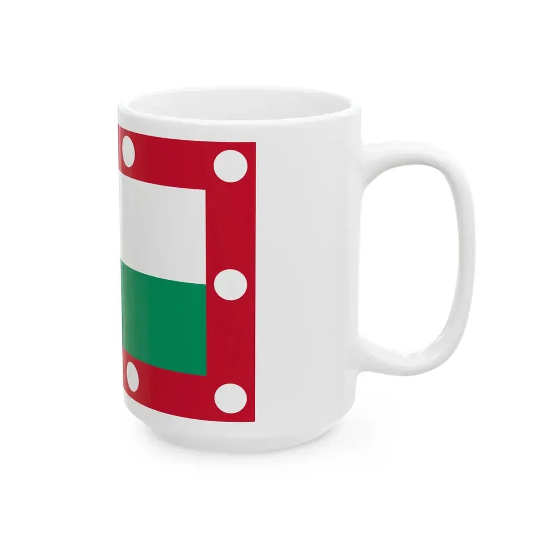 Flag of Meppel (Netherlands) White Coffee Mug - Go Mug Yourself