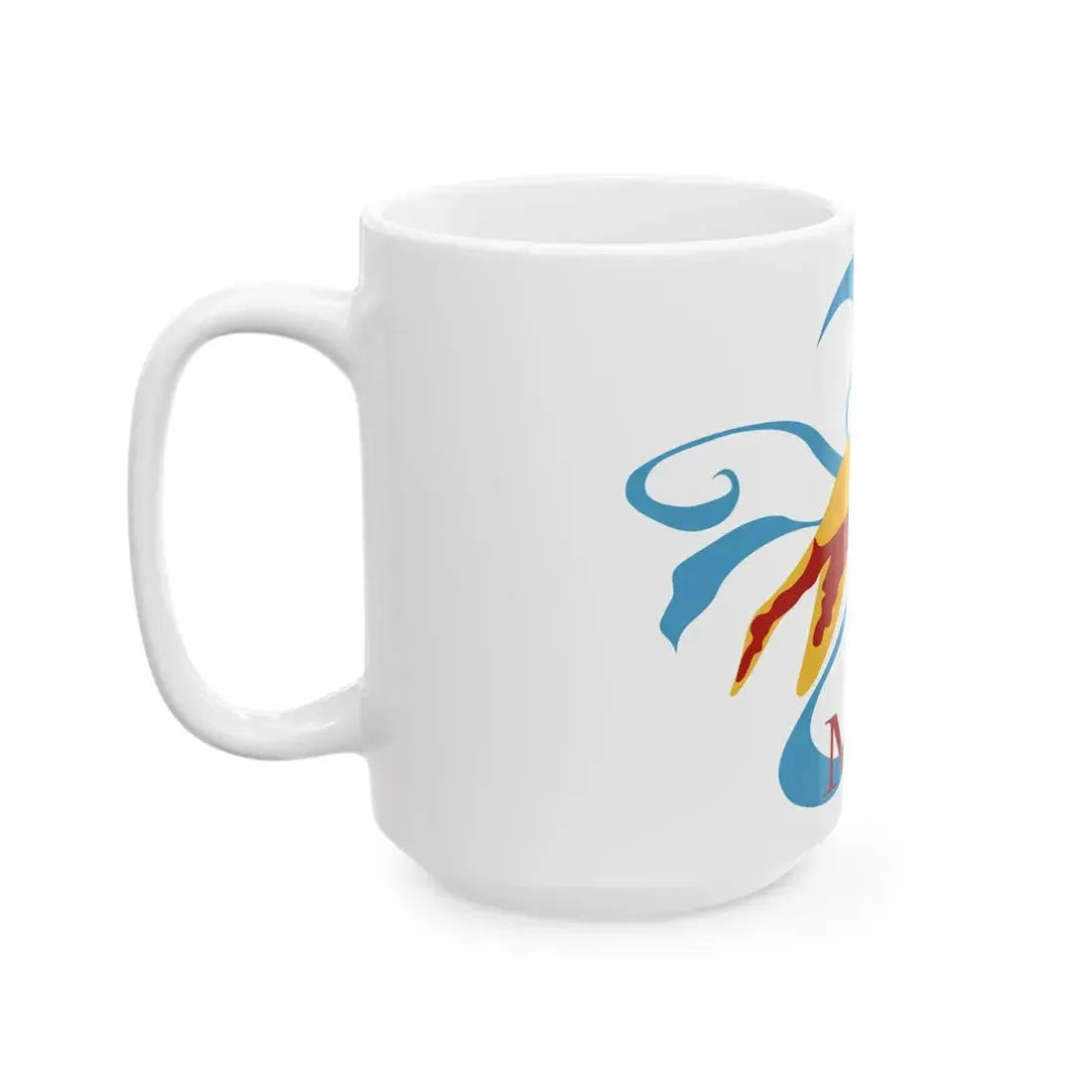 Flag of Merced California (United States) White Coffee Mug - Go Mug Yourself