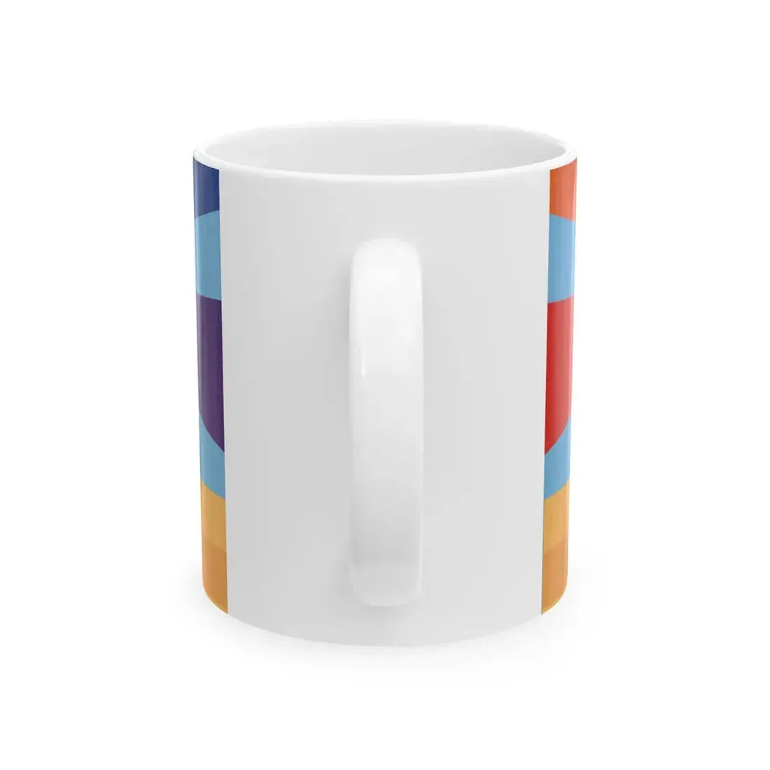 Flag of Mercer County Ohio (United States) White Coffee Mug - Go Mug Yourself