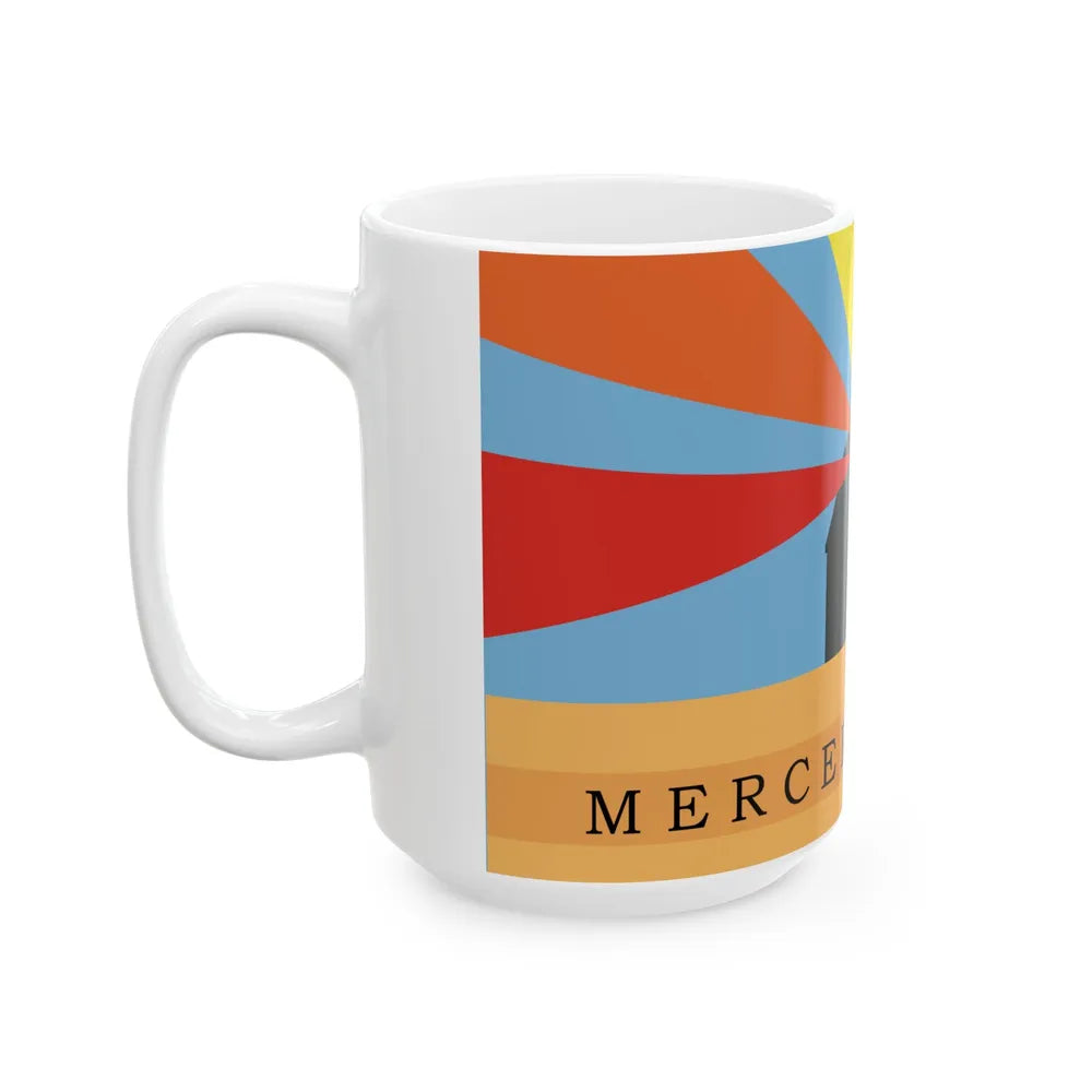 Flag of Mercer County Ohio (United States) White Coffee Mug - Go Mug Yourself