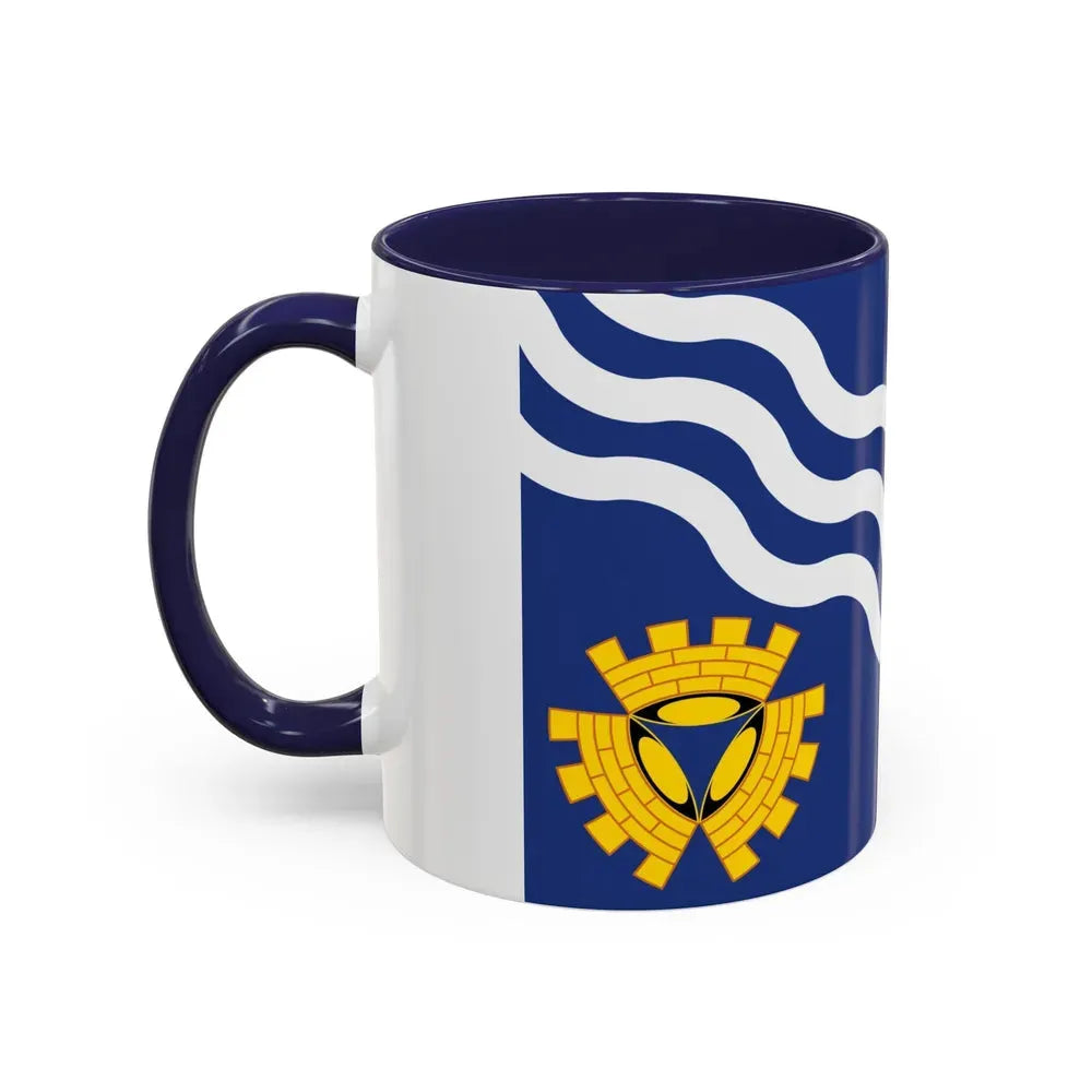 Flag of Merseyside UK - Accent Coffee Mug - Go Mug Yourself
