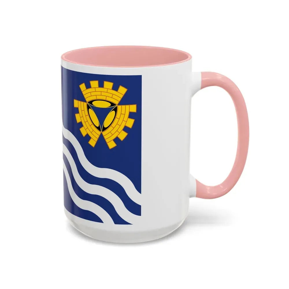 Flag of Merseyside UK - Accent Coffee Mug - Go Mug Yourself