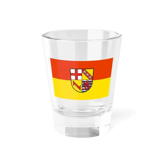 Flag of Merzig Wadern Germany - Shot Glass 1.5oz 1.5oz - Go Mug Yourself