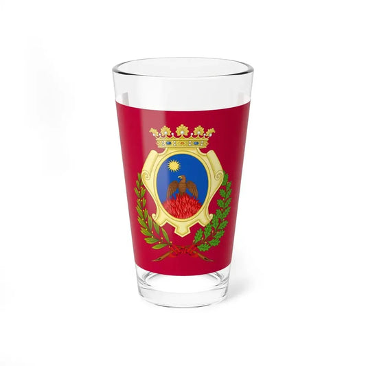Flag of Mesola (Italy) Pint Glass 16oz 16oz - Go Mug Yourself