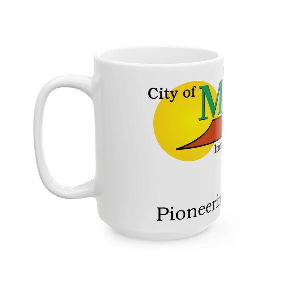 Flag of Mesquite Nevada (United States) White Coffee Mug - Go Mug Yourself
