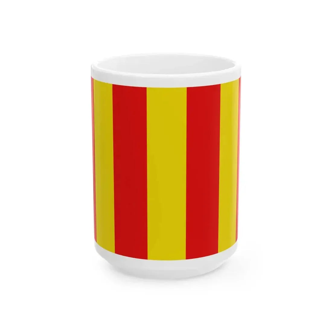 Flag of Messancy (Belgium) White Coffee Mug 15oz - Go Mug Yourself