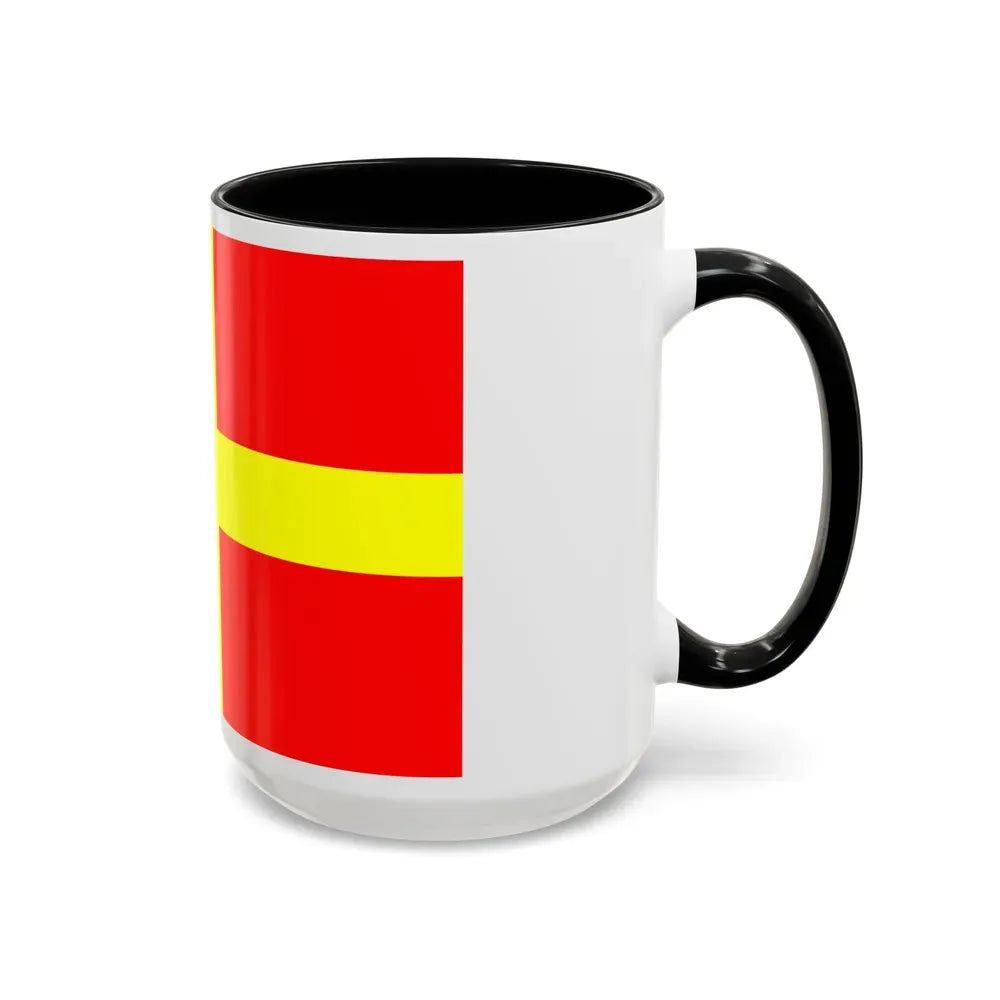 Flag of Messina Italy - Accent Coffee Mug - Go Mug Yourself