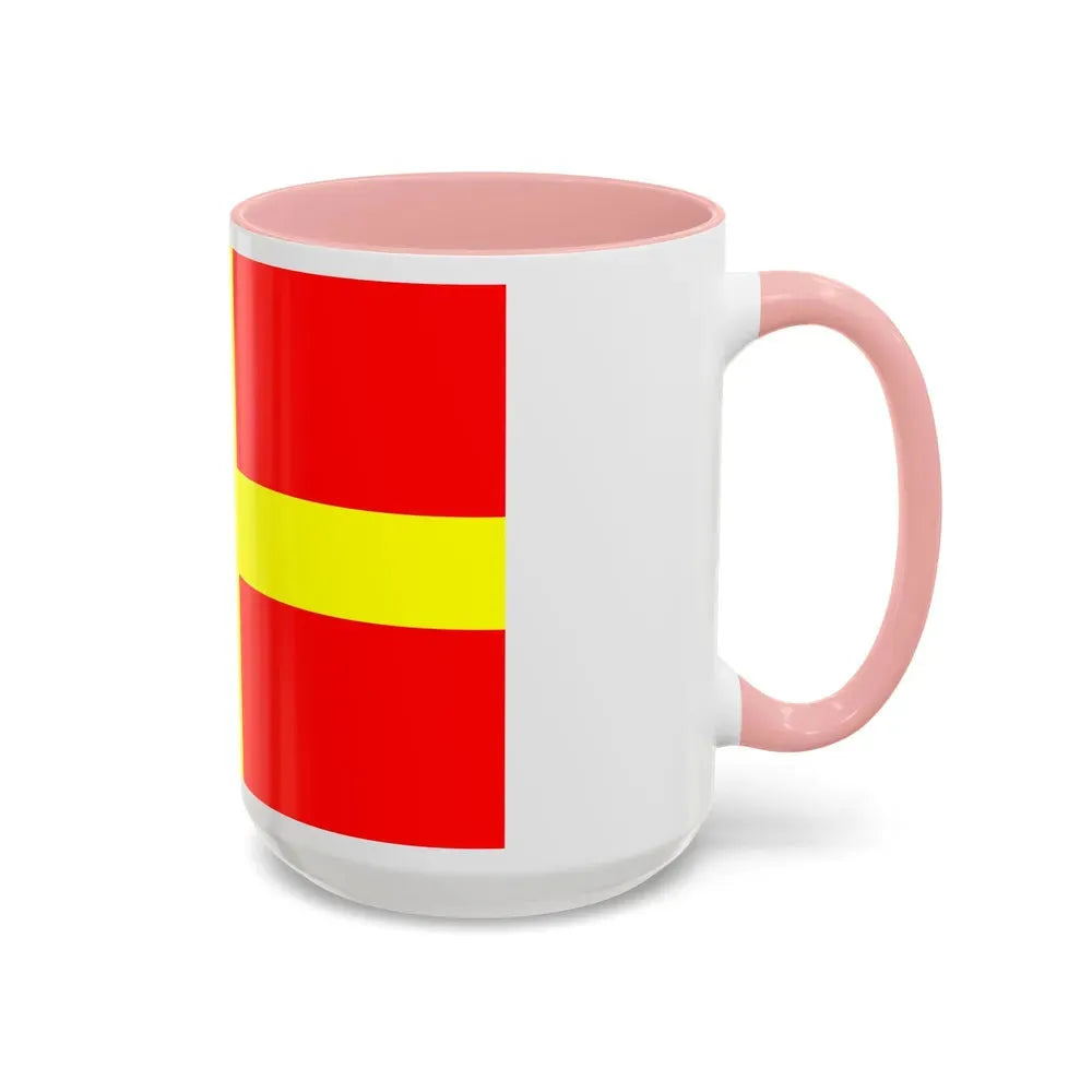 Flag of Messina Italy - Accent Coffee Mug - Go Mug Yourself