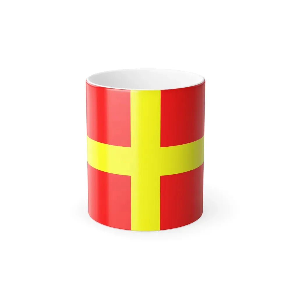 Flag of Messina Italy - Color Changing Coffee Mug 11oz - Go Mug Yourself