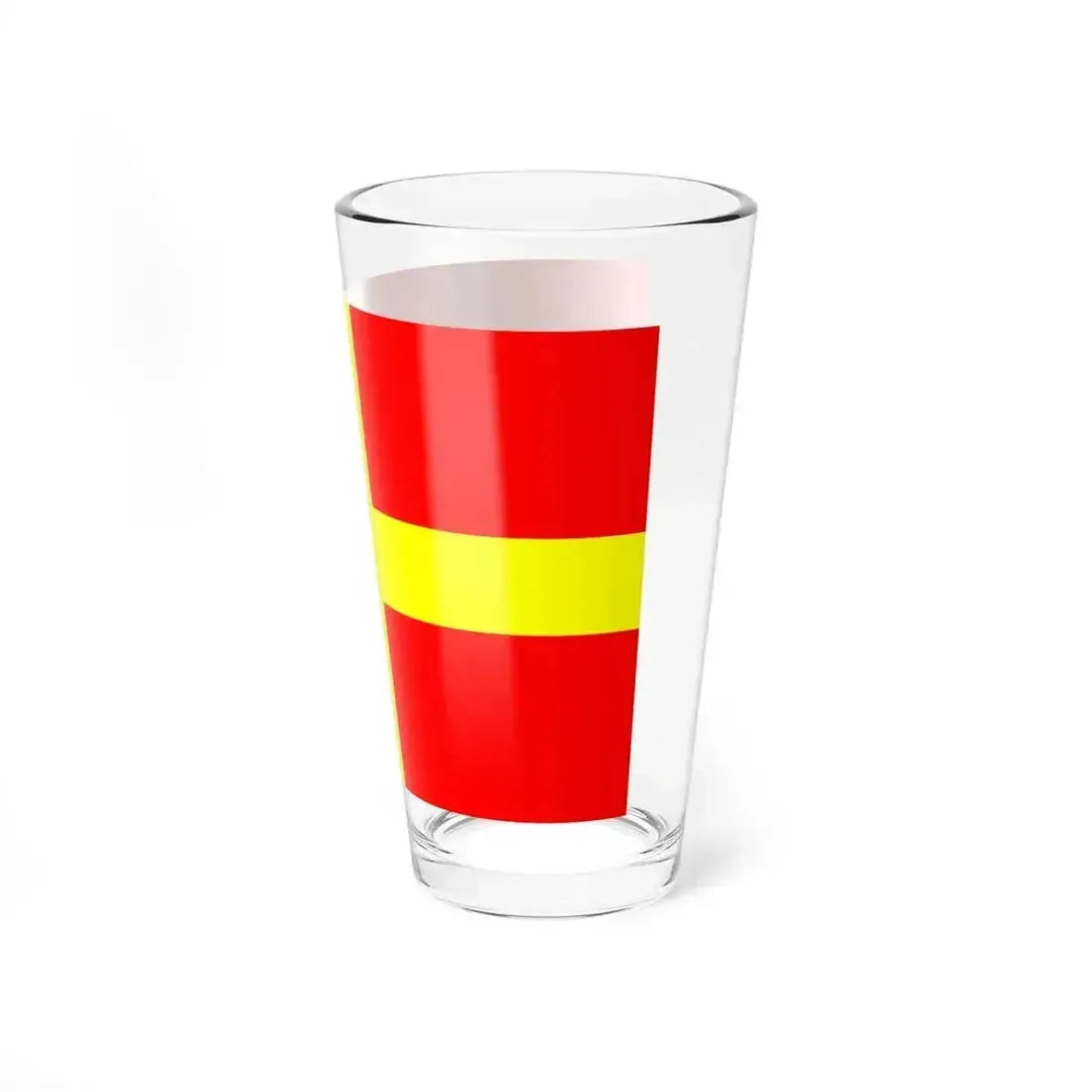 Flag of Messina Italy - Pint Glass 16oz - Go Mug Yourself