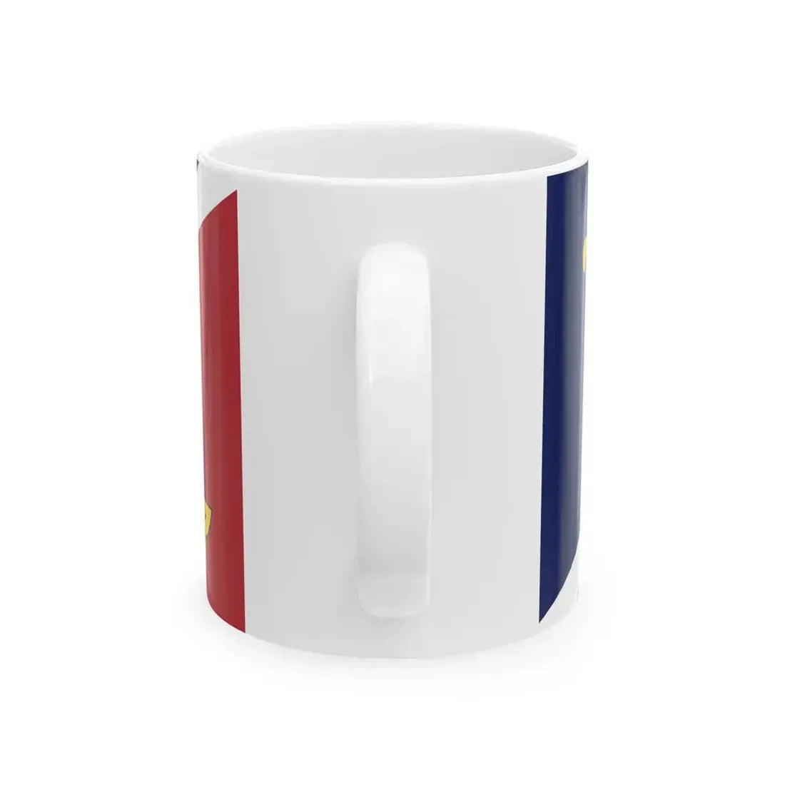 Flag of Metairie Louisiana (United States) White Coffee Mug - Go Mug Yourself