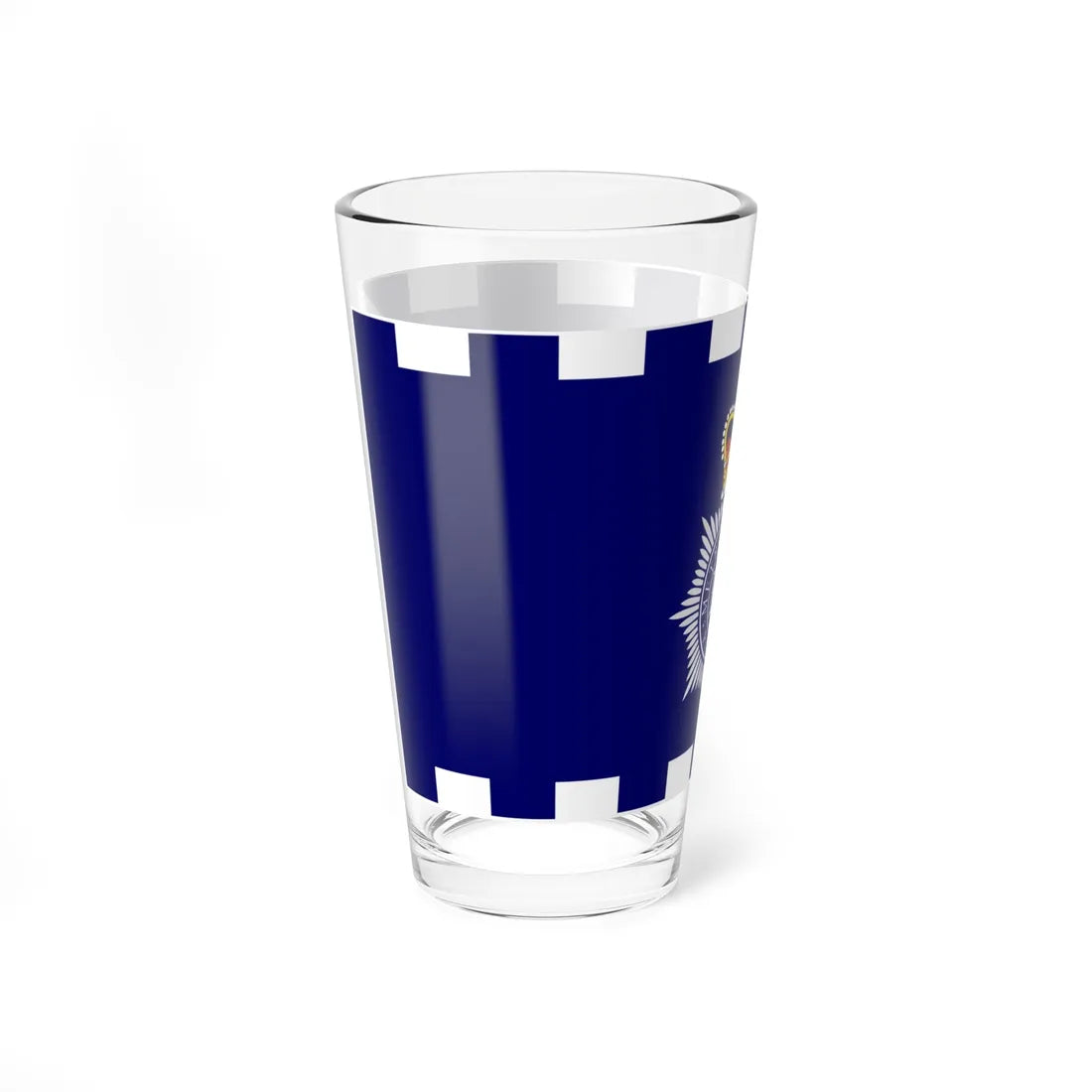 Flag of Metropolitan Police (United Kingdom) Pint Glass 16oz - Go Mug Yourself
