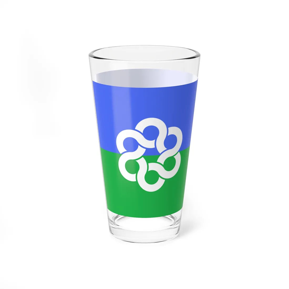 Flag of Metropolitan Toronto Canada 1954-1998 (Canada) Pint Glass 16oz - Go Mug Yourself