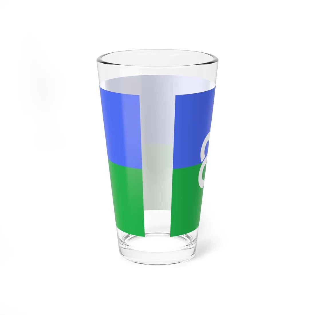 Flag of Metropolitan Toronto Canada 1954-1998 (Canada) Pint Glass 16oz - Go Mug Yourself