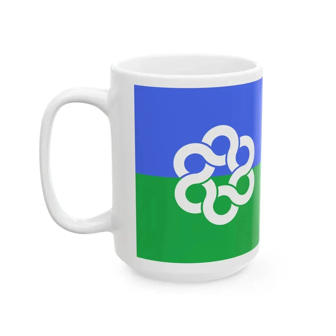 Flag of Metropolitan Toronto Canada 1954-1998 (Canada) White Coffee Mug - Go Mug Yourself