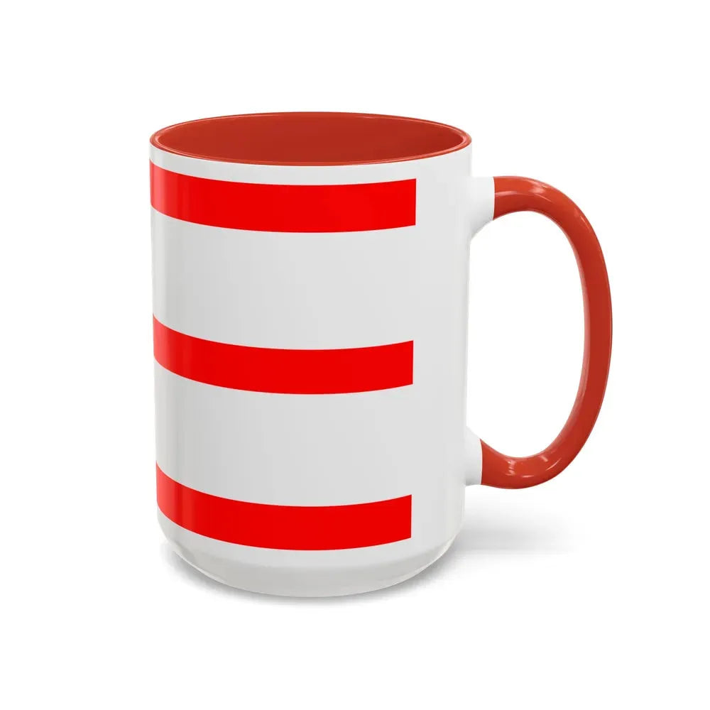 Flag of Mettmann Germany - Accent Coffee Mug - Go Mug Yourself