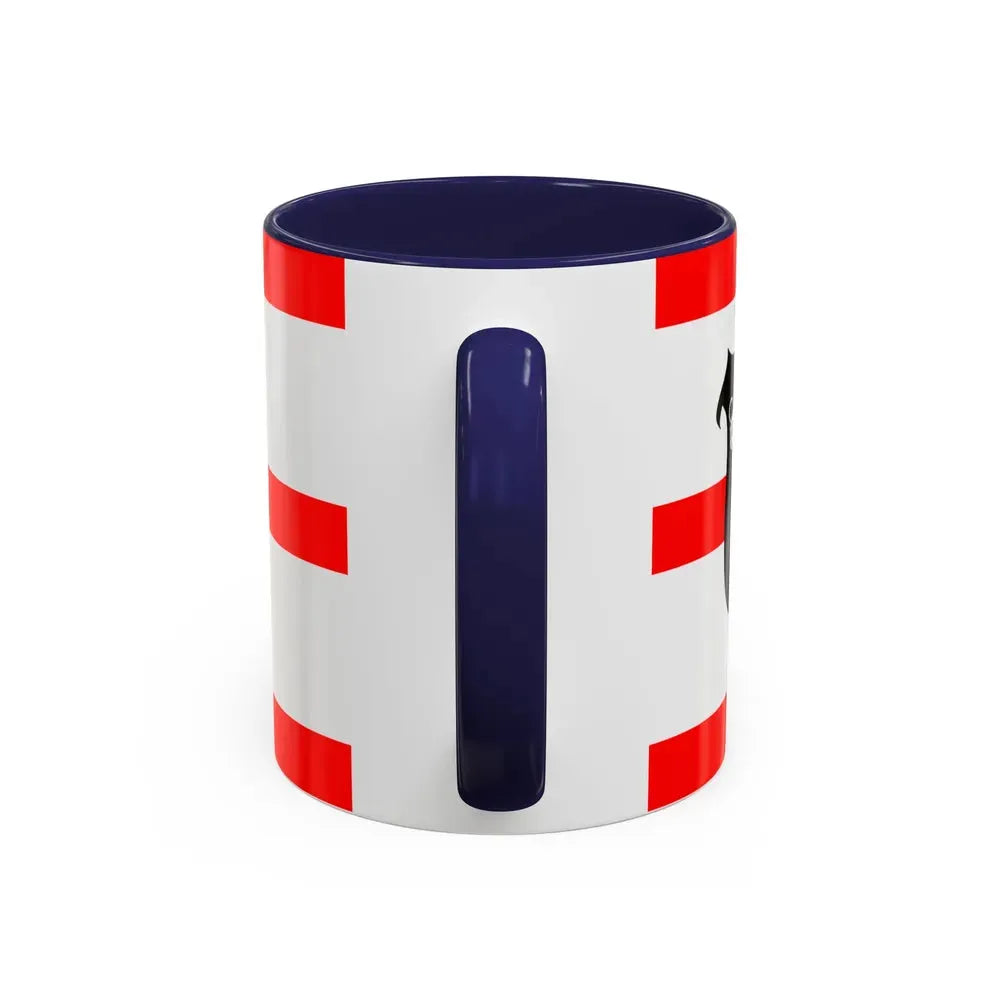 Flag of Mettmann Germany - Accent Coffee Mug - Go Mug Yourself