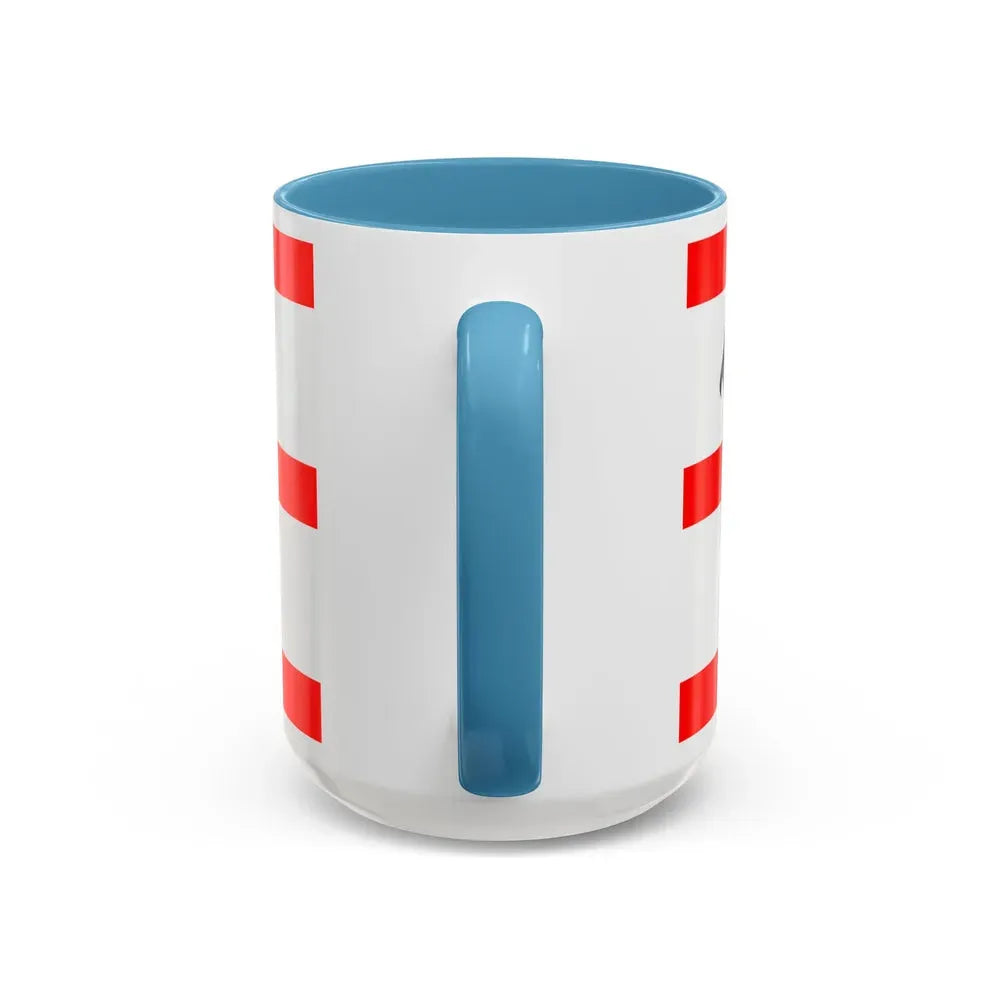 Flag of Mettmann Germany - Accent Coffee Mug - Go Mug Yourself