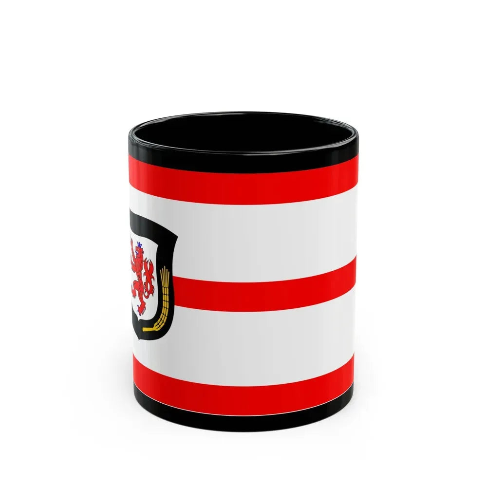 Flag of Mettmann Germany - Black Coffee Mug 11oz - Go Mug Yourself