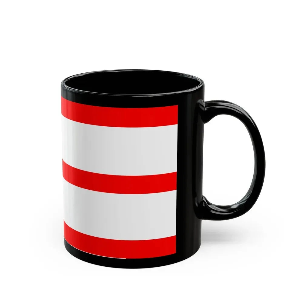 Flag of Mettmann Germany - Black Coffee Mug - Go Mug Yourself