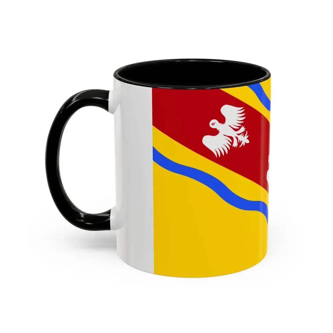 Flag of Meurthe et Moselle France - Accent Coffee Mug - Go Mug Yourself