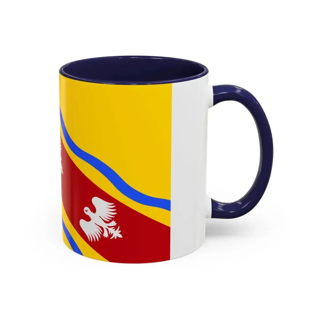 Flag of Meurthe et Moselle France - Accent Coffee Mug - Go Mug Yourself