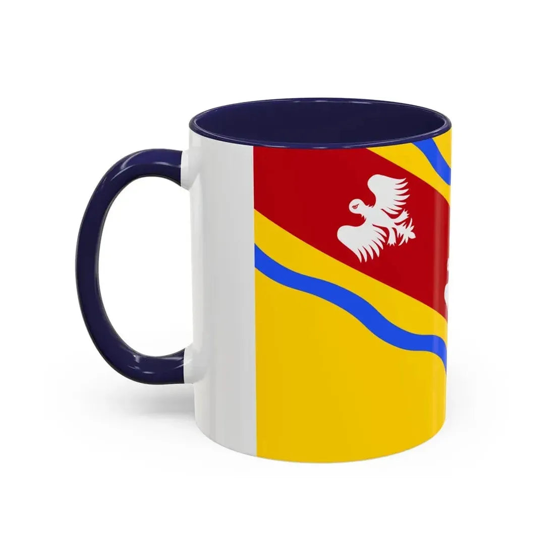 Flag of Meurthe et Moselle France - Accent Coffee Mug - Go Mug Yourself