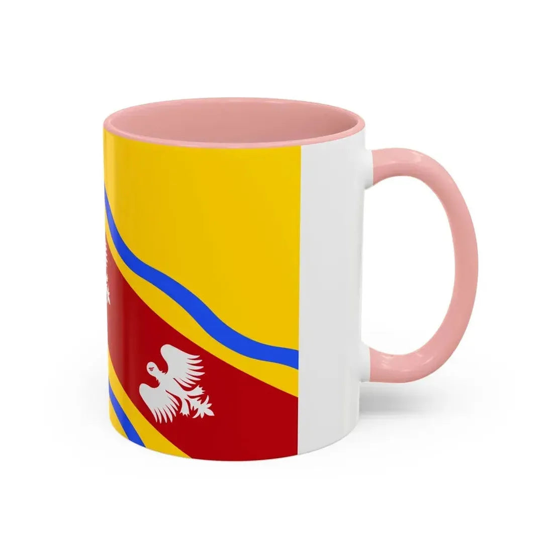 Flag of Meurthe et Moselle France - Accent Coffee Mug - Go Mug Yourself