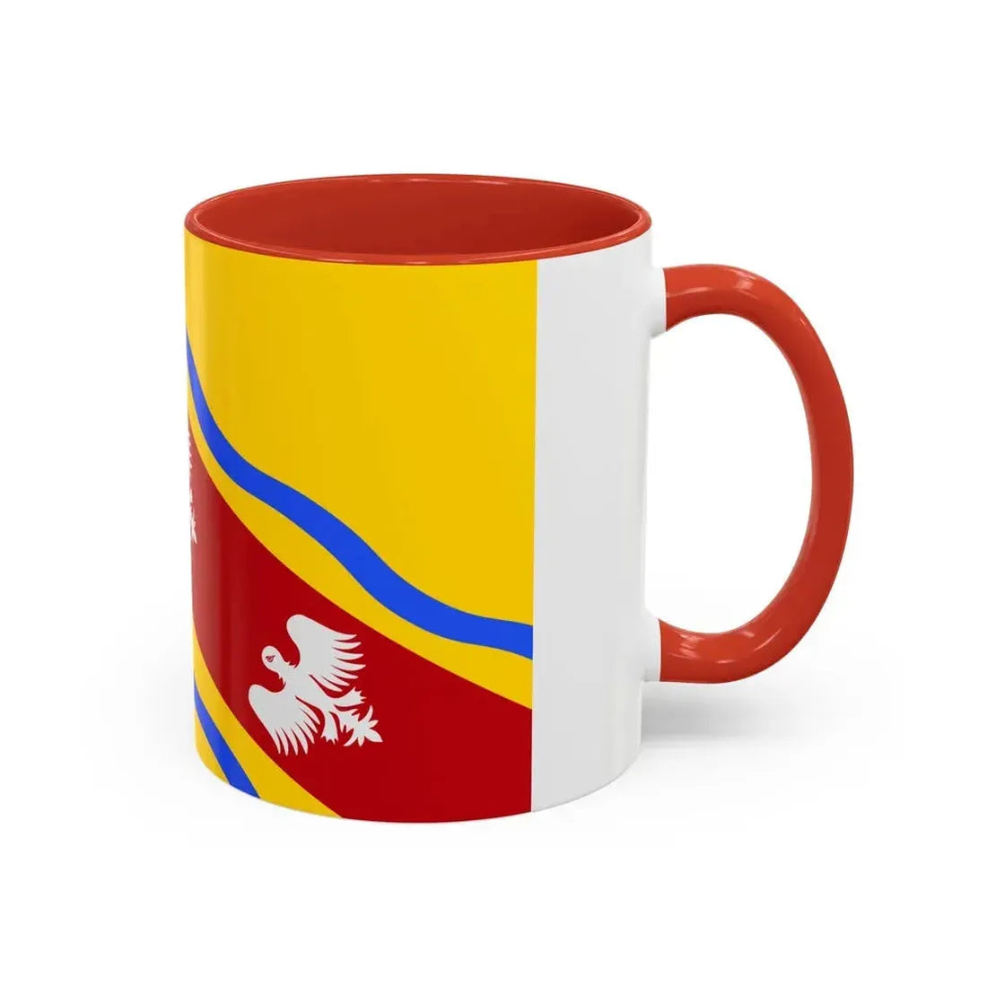 Flag of Meurthe et Moselle France - Accent Coffee Mug - Go Mug Yourself