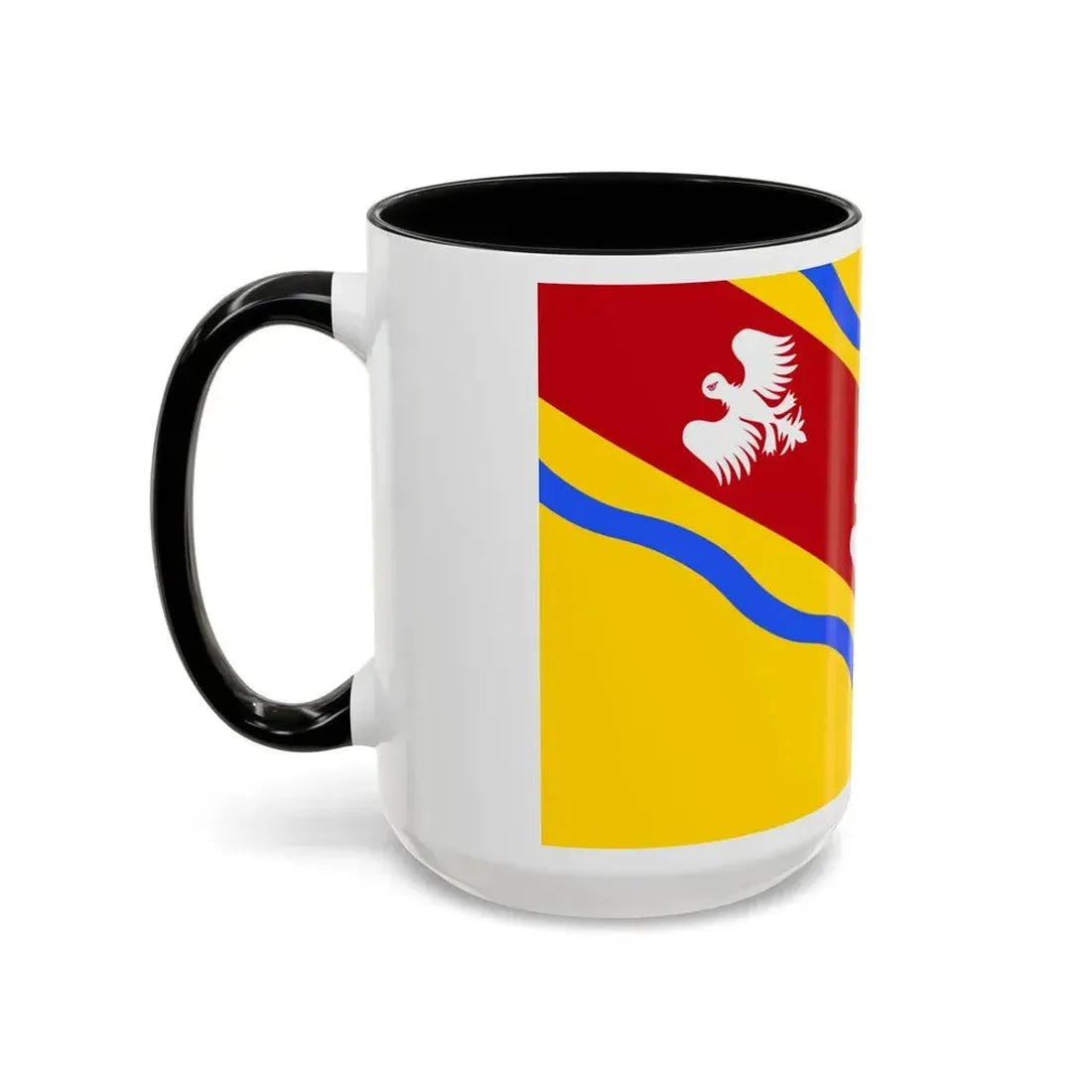 Flag of Meurthe et Moselle France - Accent Coffee Mug - Go Mug Yourself