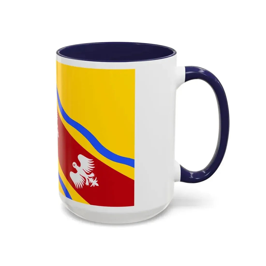 Flag of Meurthe et Moselle France - Accent Coffee Mug - Go Mug Yourself