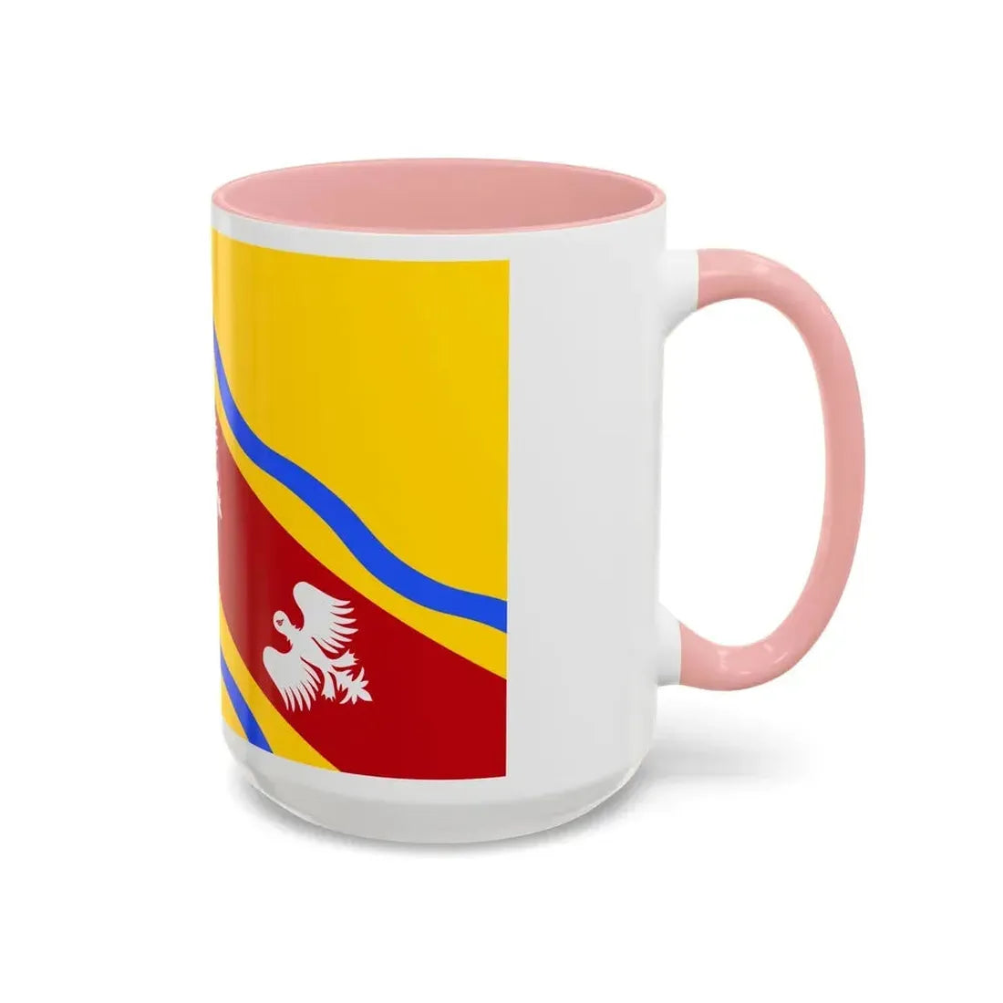 Flag of Meurthe et Moselle France - Accent Coffee Mug - Go Mug Yourself
