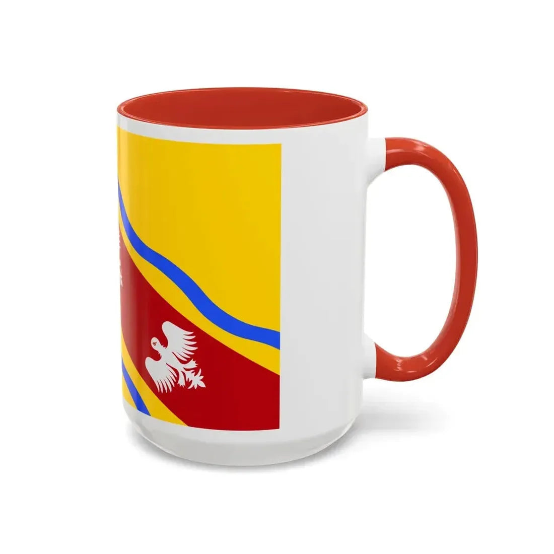 Flag of Meurthe et Moselle France - Accent Coffee Mug - Go Mug Yourself