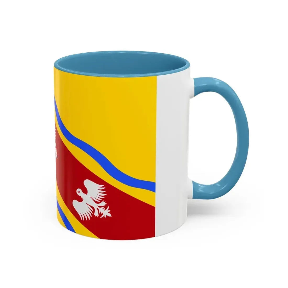Flag of Meurthe et Moselle France - Accent Coffee Mug - Go Mug Yourself