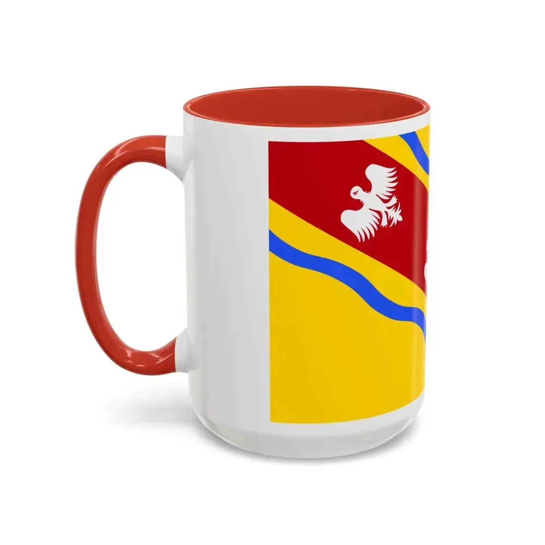 Flag of Meurthe et Moselle France - Accent Coffee Mug - Go Mug Yourself