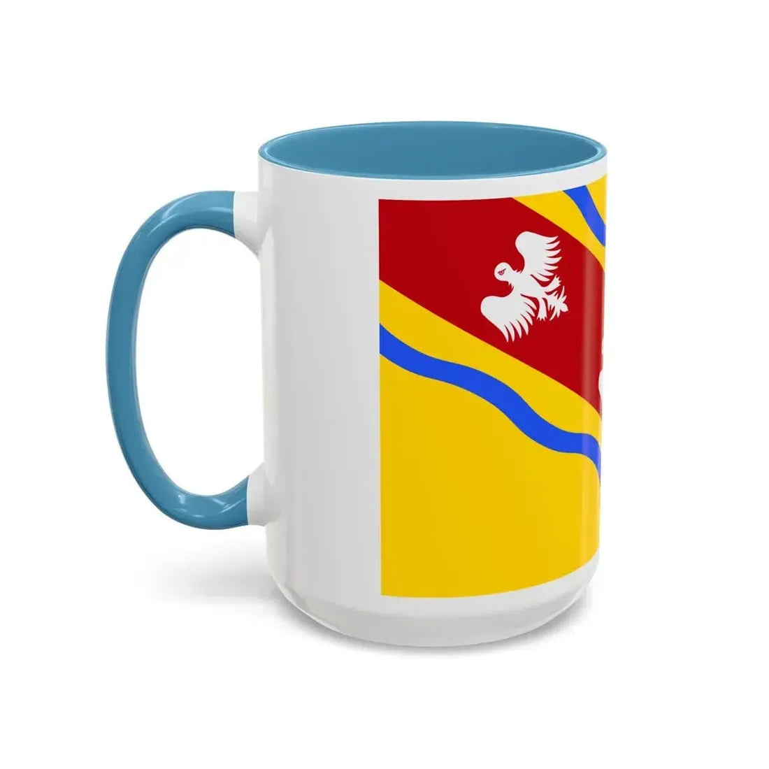 Flag of Meurthe et Moselle France - Accent Coffee Mug - Go Mug Yourself