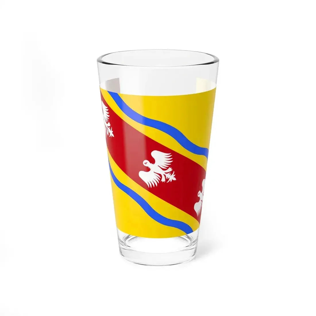 Flag of Meurthe et Moselle France - Pint Glass 16oz 16oz - Go Mug Yourself