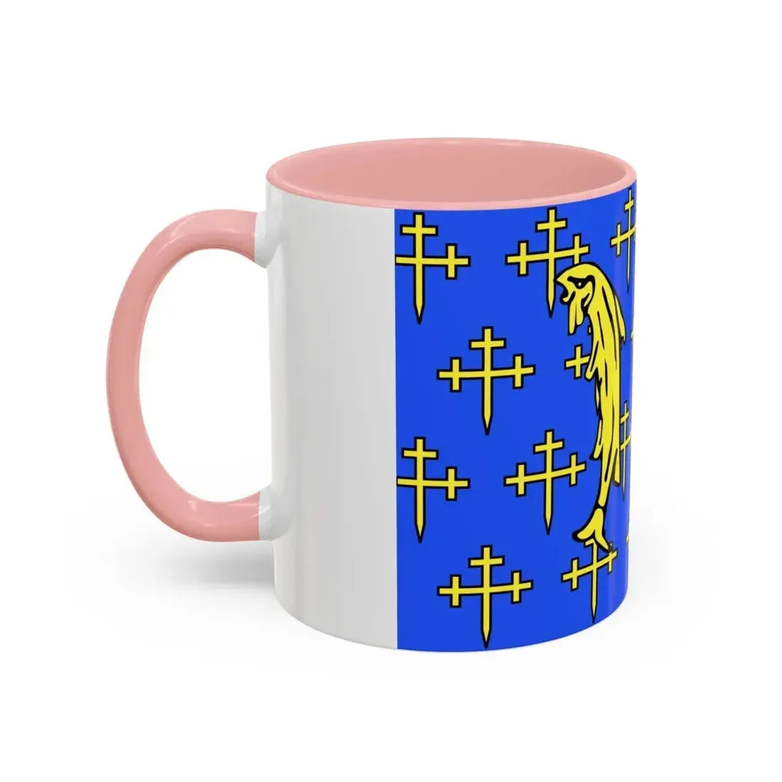 Flag of Meuse France 2 - Accent Coffee Mug - Go Mug Yourself