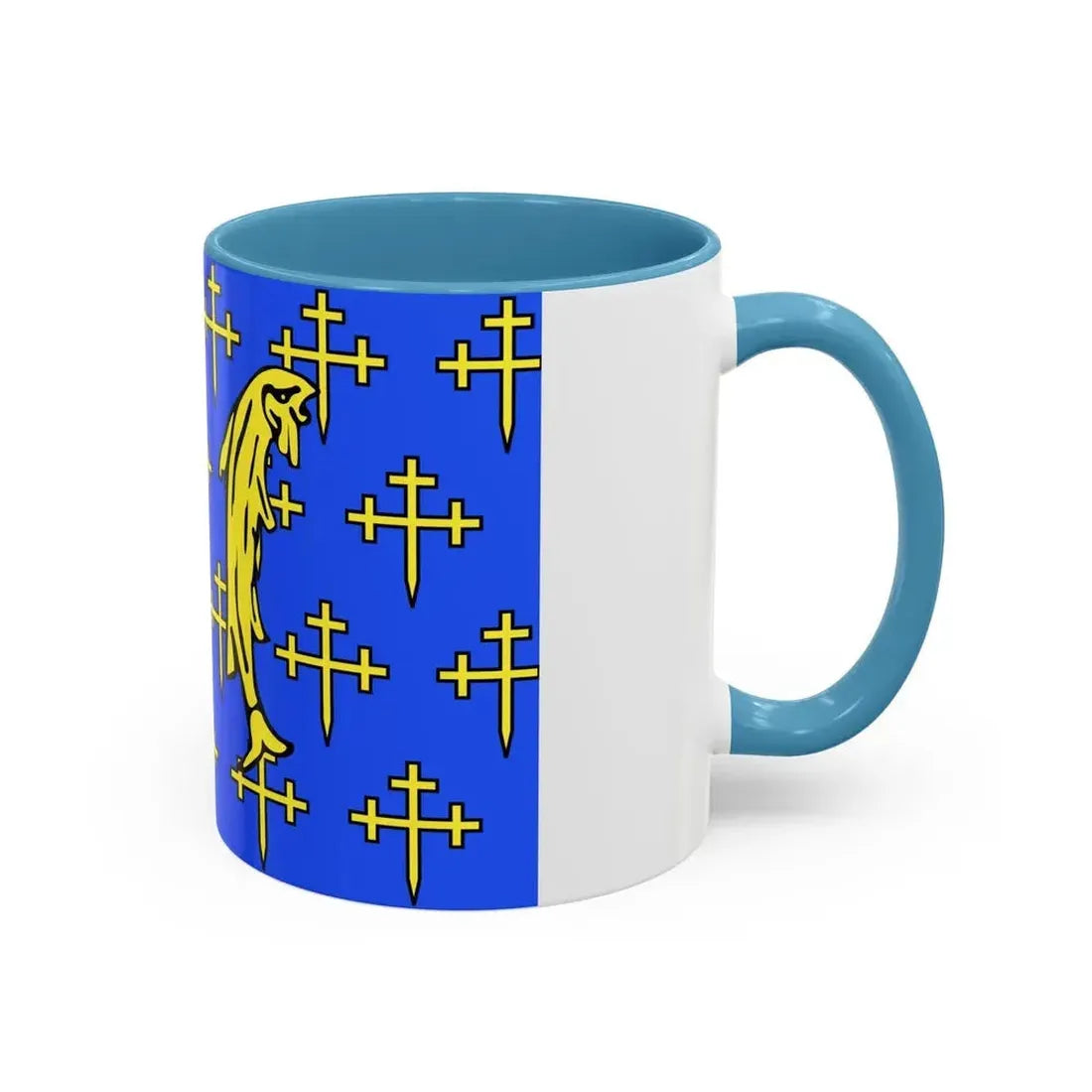 Flag of Meuse France 2 - Accent Coffee Mug - Go Mug Yourself
