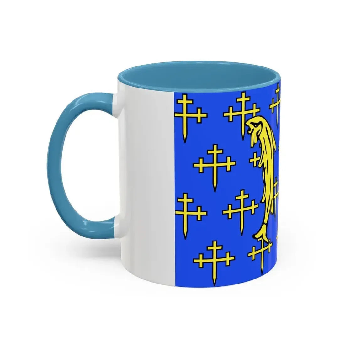 Flag of Meuse France 2 - Accent Coffee Mug - Go Mug Yourself