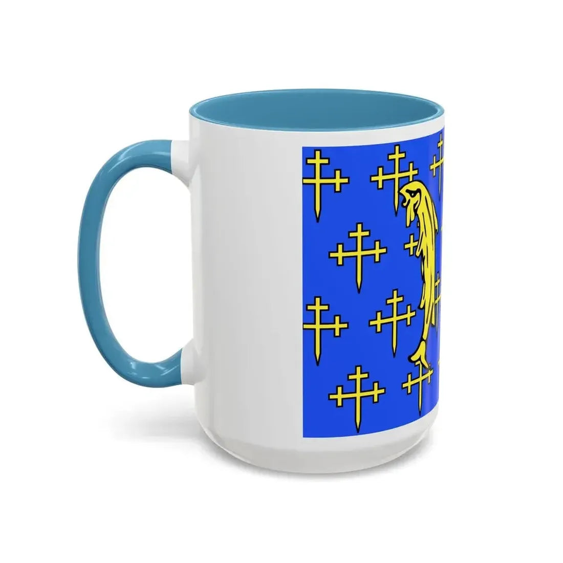 Flag of Meuse France 2 - Accent Coffee Mug - Go Mug Yourself