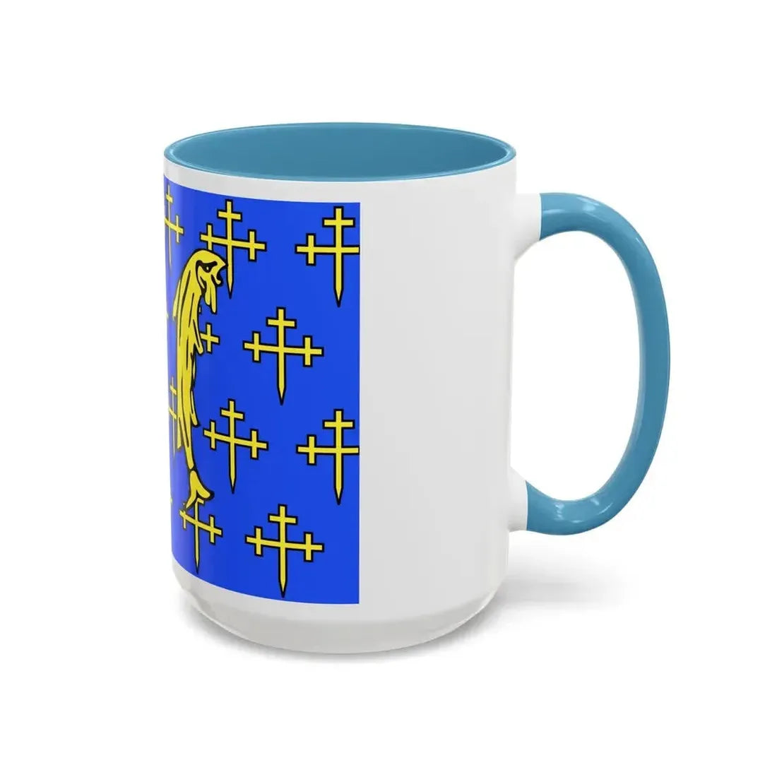 Flag of Meuse France 2 - Accent Coffee Mug - Go Mug Yourself