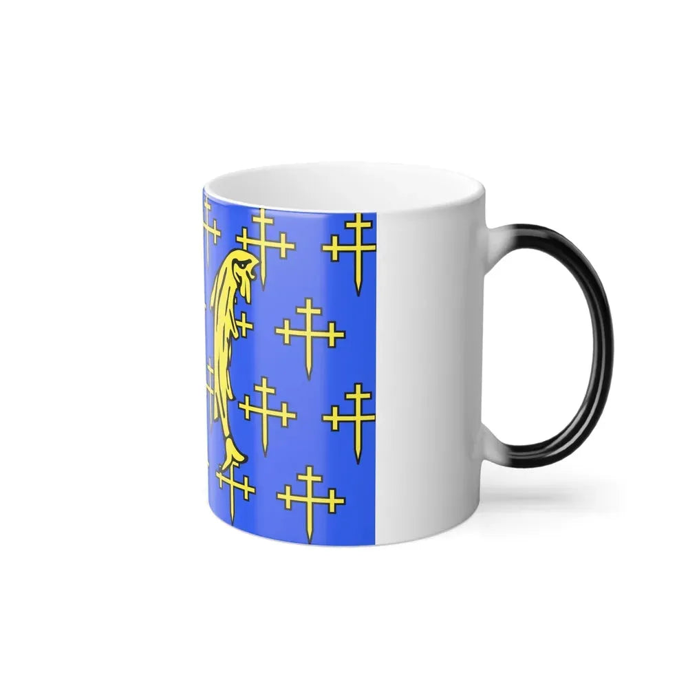 Flag of Meuse France 2 - Color Changing Coffee Mug - Go Mug Yourself