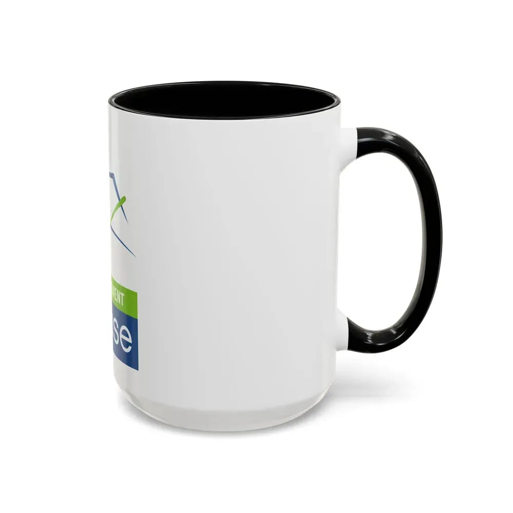 Flag of Meuse France - Accent Coffee Mug - Go Mug Yourself
