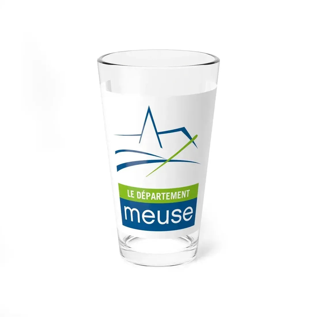 Flag of Meuse France - Pint Glass 16oz 16oz - Go Mug Yourself