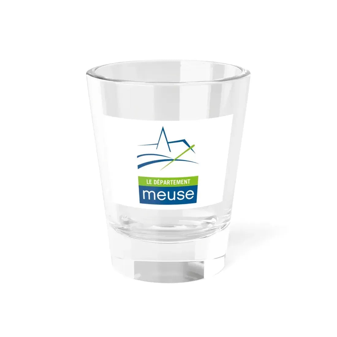 Flag of Meuse France - Shot Glass 1.5oz 1.5oz - Go Mug Yourself
