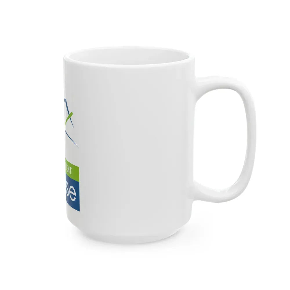 Flag of Meuse France - White Coffee Mug - Go Mug Yourself